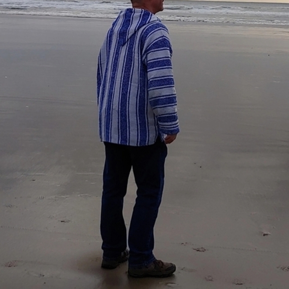 🆕Baja Billy's Authentic Hoodie Poncho-unisex - Picture 4 of 11